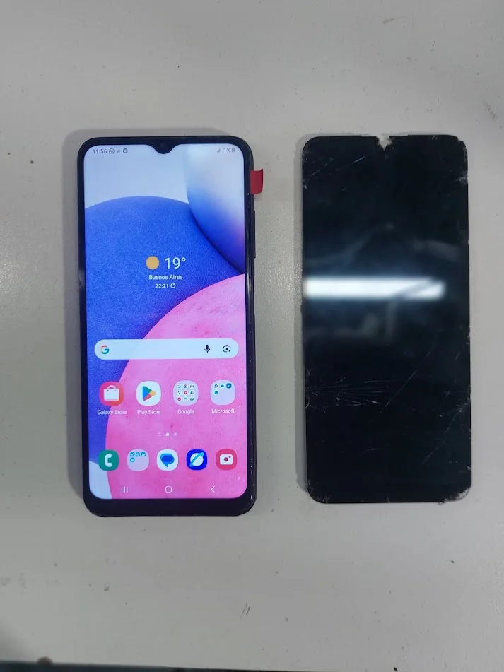 Cambio de pantalla