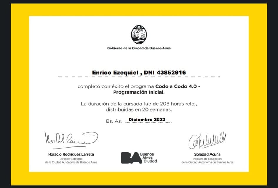 Certificate 5