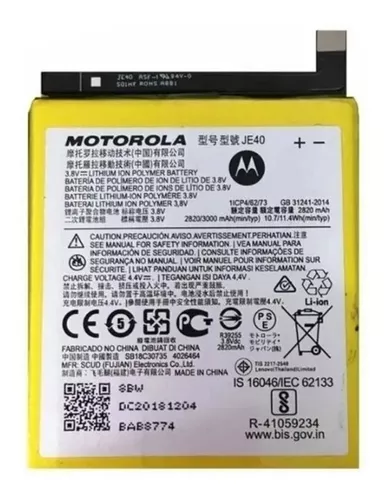 Bateria de Motorola Moto One